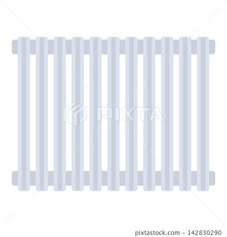 Vector radiator in a flat style Vector radiator in a flat style 142830290