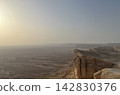 Saudi Arabia, the edge of the world, the sheer cliffs of the Edge of the World 142830376