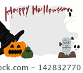 Halloween POP with spaces to draw hats, ghosts, Frankenstein, skeletons, and pumpkin ghosts. 142832770