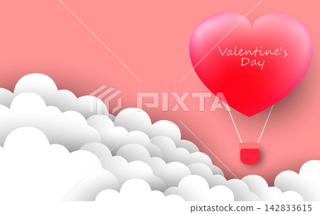Beautiful Valentine's day invitation background. Beautiful Valentine's day invitation background. 142833615