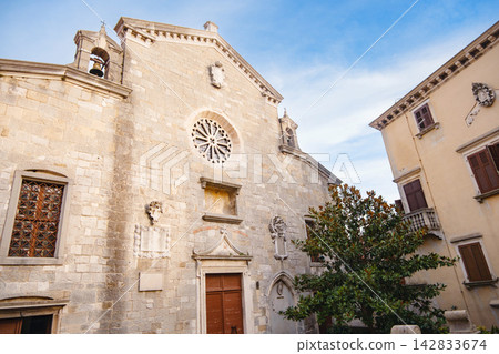 Old Town Labin Historic Streets Croatia Old Town Labin Historic Streets Croatia 142833674