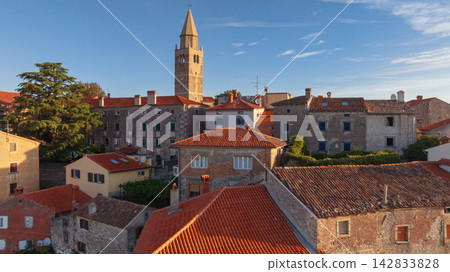 Old Town Labin Historic Streets Croatia Old Town Labin Historic Streets Croatia 142833828