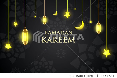 Ramadan Kareem poster design Ramadan Kareem poster design 142834723