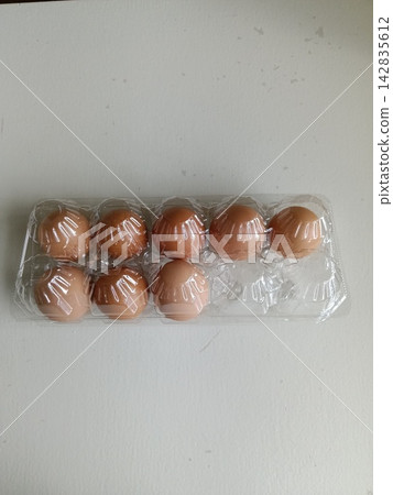 Partially used egg Partially used egg 142835612