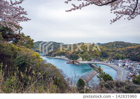 從島根縣濱田城眺望 從島根縣濱田城眺望 142835960