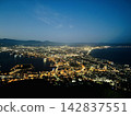 The night view of Hakodate city and Hakodate Bay from Mount Hakodate 142837551