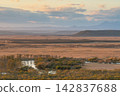 Autumn view of the Kushiro Marsh from Hosooka Observatory 142837688
