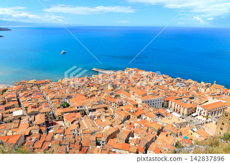 cruise advertising wallpaper conceptual wanderlust aerial photography of coastal town Mediterranean city region view point cruise advertising wallpaper conceptual wanderlust aerial photography of coastal town Mediterranean city region view point 142837896