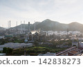 Aerial view of oil refinery complex in Laem Chabang, Thailand. 142838273