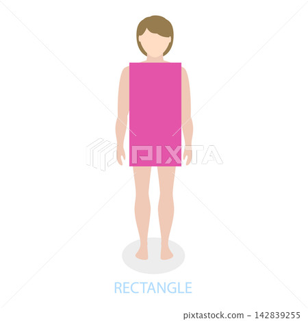 3D Isometric Flat Vector Illustration of Woman Body Shapes, Different Female Body Types as Triangle, Rectangle, Apple, Pear, And Hourglass.. Item 2 3D Isometric Flat Vector Illustration of Woman Body Shapes, Different Female Body Types as Triangle, Rectangle, Apple, Pear, And Hourglass.. Item 2 142839255