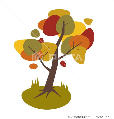 tree, autumn, fall 142839569