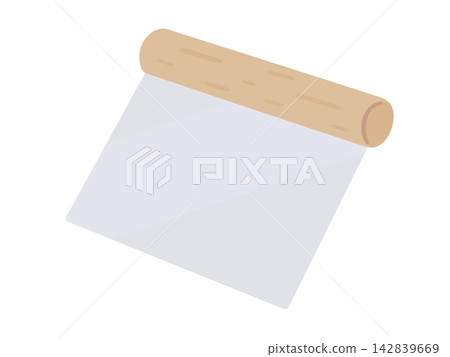 Illustration of a scraper Illustration of a scraper 142839669