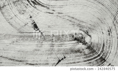 Background material with the texture of Japanese paper, water flowing in ink, illustrations of meandering lines, monochrome wavy lines. Background material with the texture of Japanese paper, water flowing in ink, illustrations of meandering lines, monochrome wavy lines. 142840575