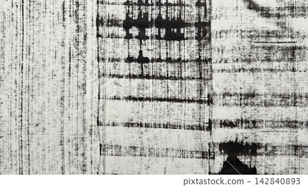 Background materials that evoke the texture of Japanese paper, block stripes drawn in ink, and geometric patterned background illustrations. Background materials that evoke the texture of Japanese paper, block stripes drawn in ink, and geometric patterned background illustrations. 142840893