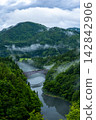 First Tadami River Bridge from Mizunuma Park 142842906