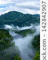First Tadami River Bridge from Mizunuma Park 142842907