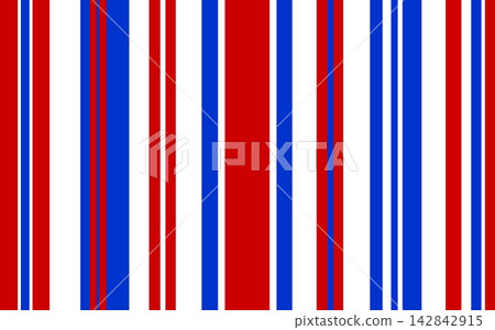 Striped pattern, red, white, blue Striped pattern, red, white, blue 142842915