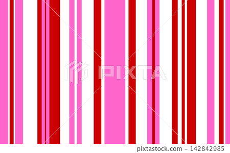 Striped pattern, pink, red, white Striped pattern, pink, red, white 142842985