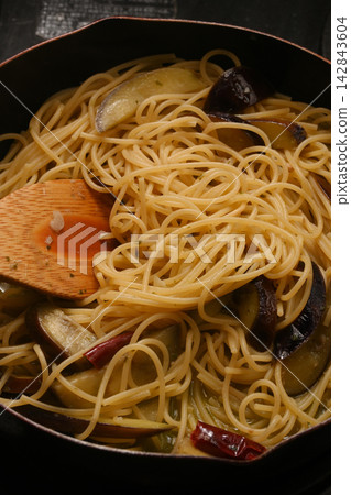 Pasta during cooking Pasta during cooking 142843604