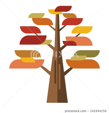 tree, icon, autumn 142844258