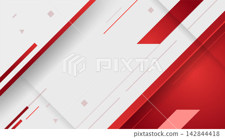Dynamic Red and White Abstract Geometric Background with Copy Space Banner, and Presentation Dynamic Red and White Abstract Geometric Background with Copy Space Banner, and Presentation 142844418