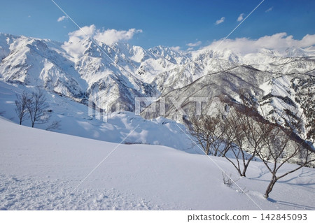 Hakuba peaks seen from Hakuba Happoone Hakuba peaks seen from Hakuba Happoone 142845093
