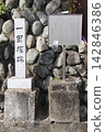 A stone pillar from the early modern period marking the site of a milestone in Yui-shuku (Shimizu Ward, Shizuoka City) 142846386