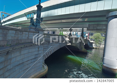Tokyo の Nihonbashi landscape Tokyo の Nihonbashi landscape 142847005