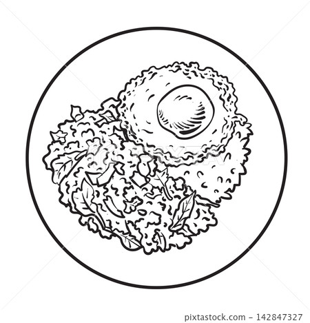 Pad Krapow Thai Food Pad Krapow Thai Food 142847327