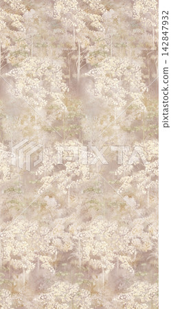 Ornate Mixed Style Floral and Butterfly Seamless Pattern Set for Textile Art Ornate Mixed Style Floral and Butterfly Seamless Pattern Set for Textile Art 142847932