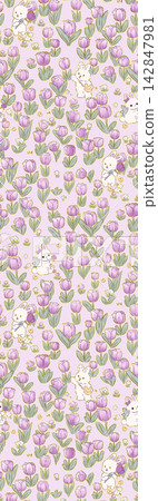 Ornate Mixed Style Floral and Butterfly Seamless Pattern Set for Textile Art Ornate Mixed Style Floral and Butterfly Seamless Pattern Set for Textile Art 142847981