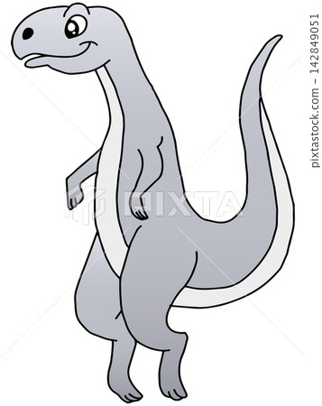 Hand-drawn dinosaur illustration ☆ Velociraptor Hand-drawn dinosaur illustration ☆ Velociraptor 142849051