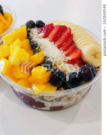 Tropical Acai Bowl Tropical Acai Bowl 142849548