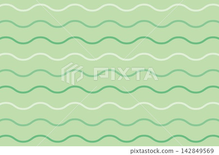 綠色波浪背景 綠色波浪背景 142849569