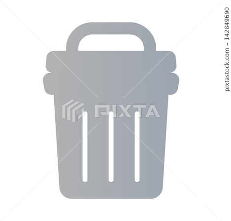 Trash can icon: Delete, Discard, Garbage, Clean, Unnecessary, Disposal, Sorting, Simple, Vector illustration Trash can icon: Delete, Discard, Garbage, Clean, Unnecessary, Disposal, Sorting, Simple, Vector illustration 142849690