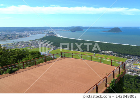 鏡山展望台(佐賀縣唐津市) 鏡山展望台(佐賀縣唐津市) 142849802