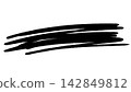 手繪黑線 142849812