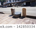 Mikuni Kaido Shiozawa Post Town, Makinodori Street Sign 142850334