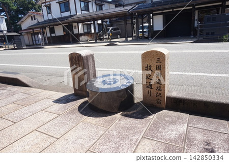 三國街道鹽澤郵局鎮牧之通路牌 三國街道鹽澤郵局鎮牧之通路牌 142850334