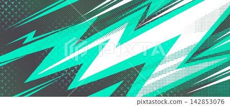 Dynamic sport background with halftone patterns Dynamic sport background with halftone patterns 142853076