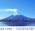 Sakurajima as seen from Tarumizu City, Kagoshima Prefecture 142854280