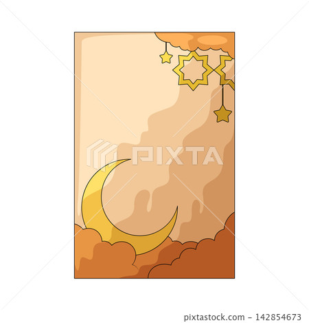 Illustration of Ramadan Greeting Card Illustration of Ramadan Greeting Card 142854673