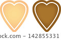 Heart cookie 142855331