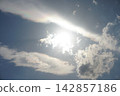 Sunlight filtering through the clouds 142857186