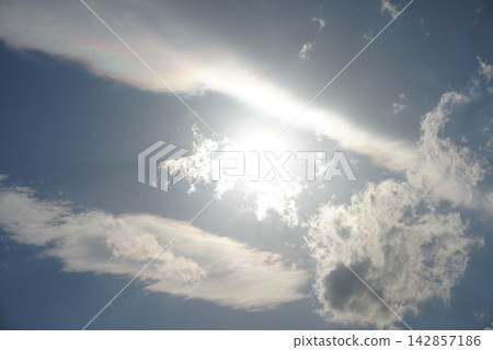 陽光透過雲層灑下。 陽光透過雲層灑下。 142857186