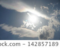 sun shining through clouds 142857189