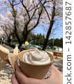 Cherry blossoms and ice cream 142857687