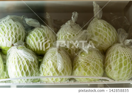 新鮮芭樂以泡棉網套包裝 142858835