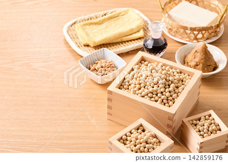 Various soy products Various soy products 142859176