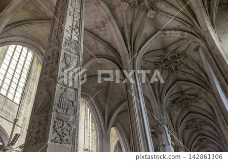 St Gervais St Protais cathedral, Givors, Oise, France St Gervais St Protais cathedral, Givors, Oise, France 142861306